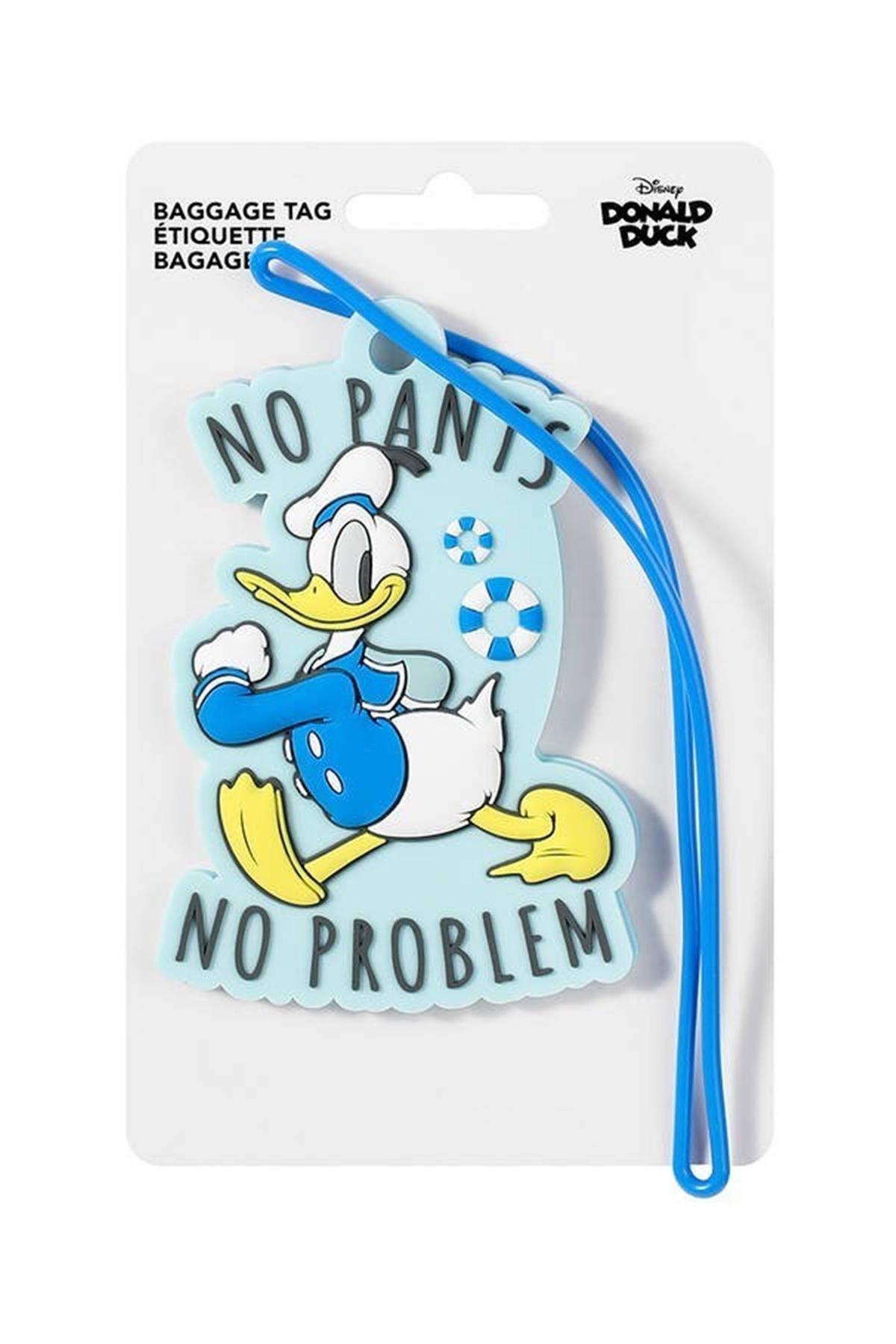 Donald Duck Figür Bagaj Etiketi