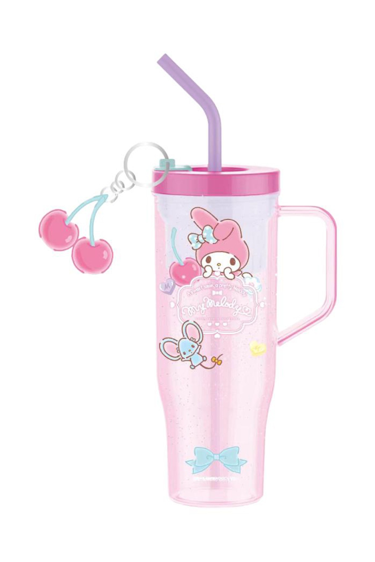 Sanrio Lisanslı Pipetli Plastik Şişe (1250ml) - My Melody