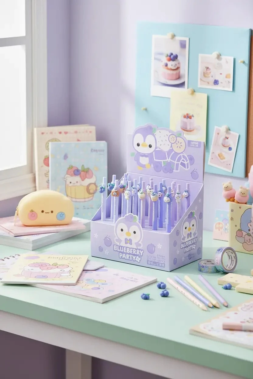 Mini family Serisi Penpen Figürlü Tükenmez Kalem (0.5 mm, Siyah)