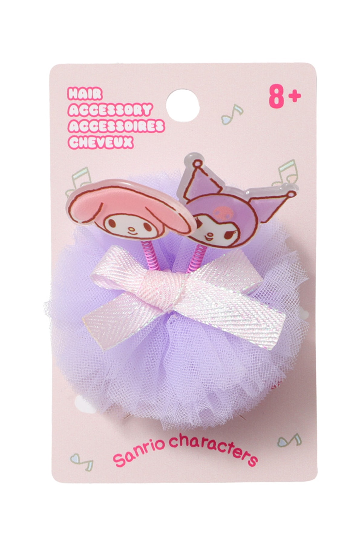 Sanrio Lisanslı Sanrio Karakterleri Fiyonklu Saç Tokası