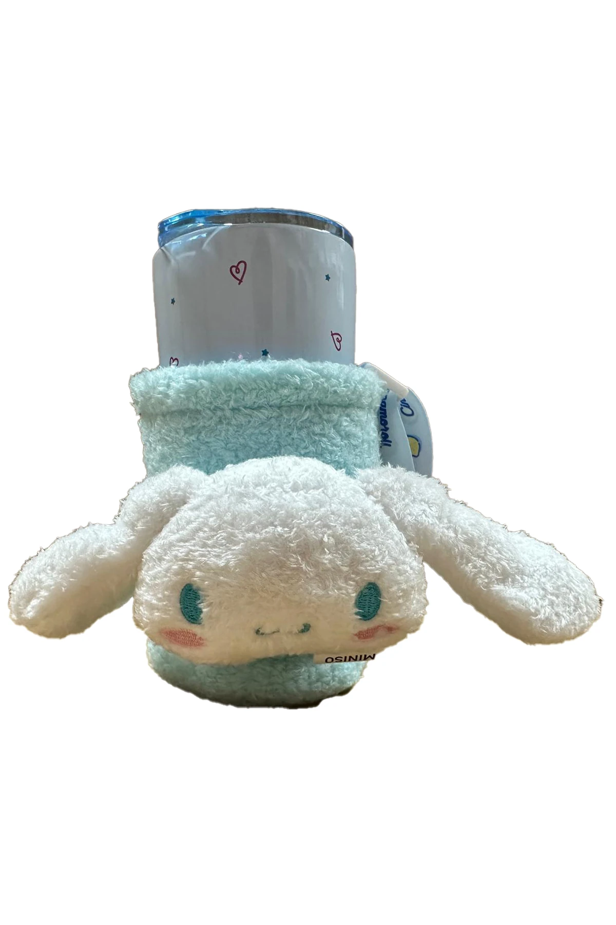 Sanrio Lisanslı  Cinnamoroll Paslanmaz Çelik Bardak (Dekoratif Kılıflı) 550 mL