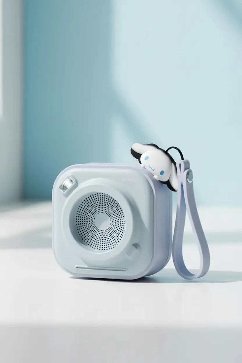 Sanrio Lisanslı Cinnamoroll Bluetooth Hoparlör A134 – Taşınabilir Kablosuz Ses Deneyimi