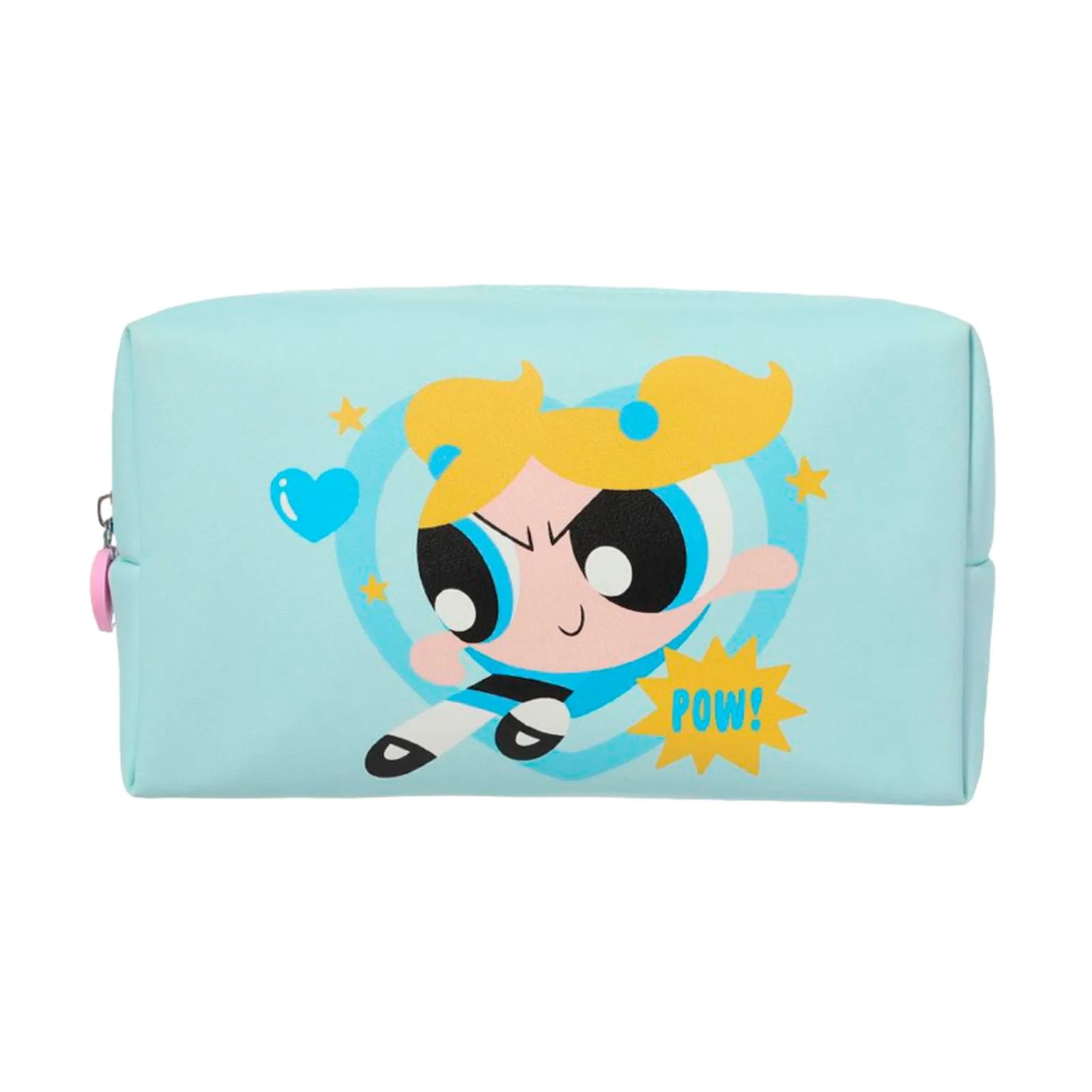 Powerpuff Girls Lisanslı Kare Kozmetik Çantası - Bubbles
