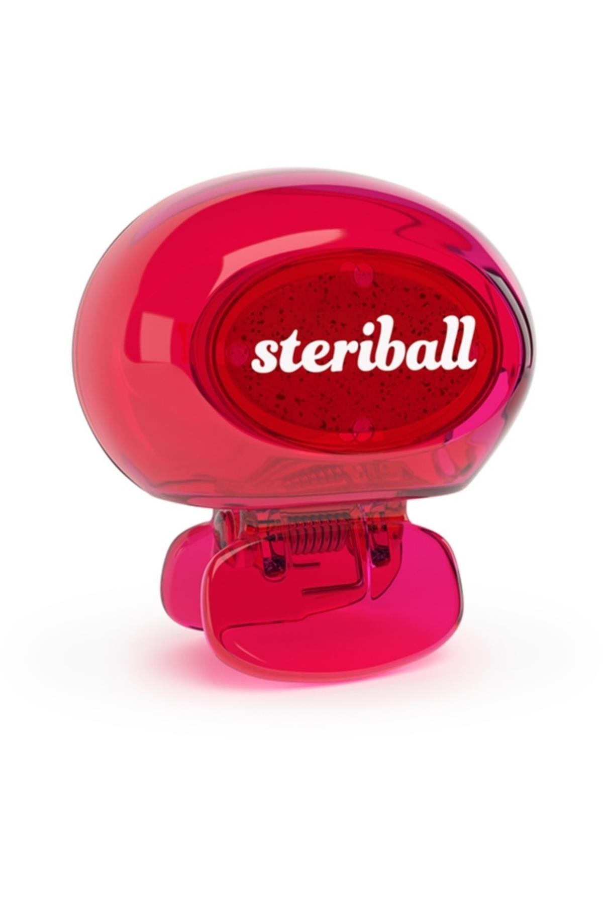 Steriball Diş Fırçası Koruyucu Hijyenik Kap Kırmızı