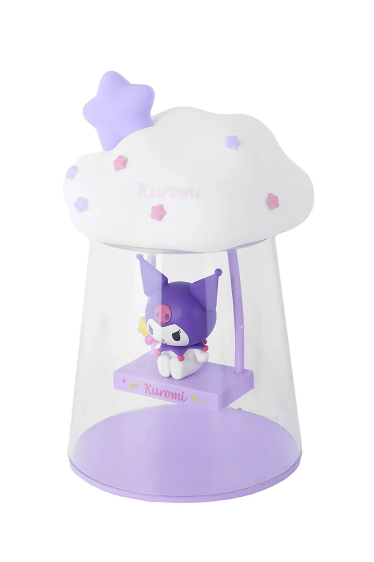 Sanrio Lisanslı Düş Bulutu Serisi Gece Lambası - Kuromi (Outlet)