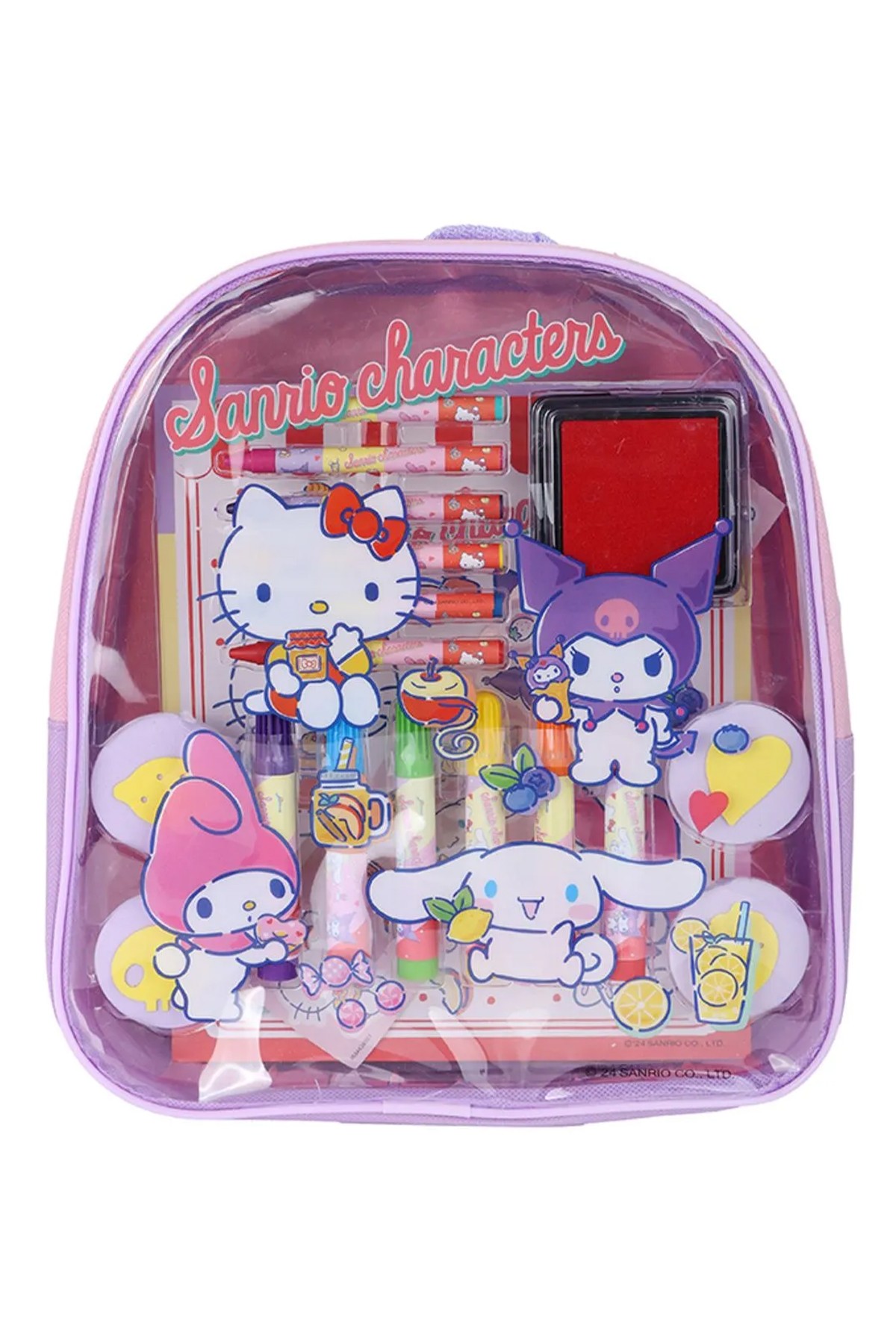 Sanrio Lisanslı Tatlı Serisi DIY Kendin Yap Sırt Çantası Set