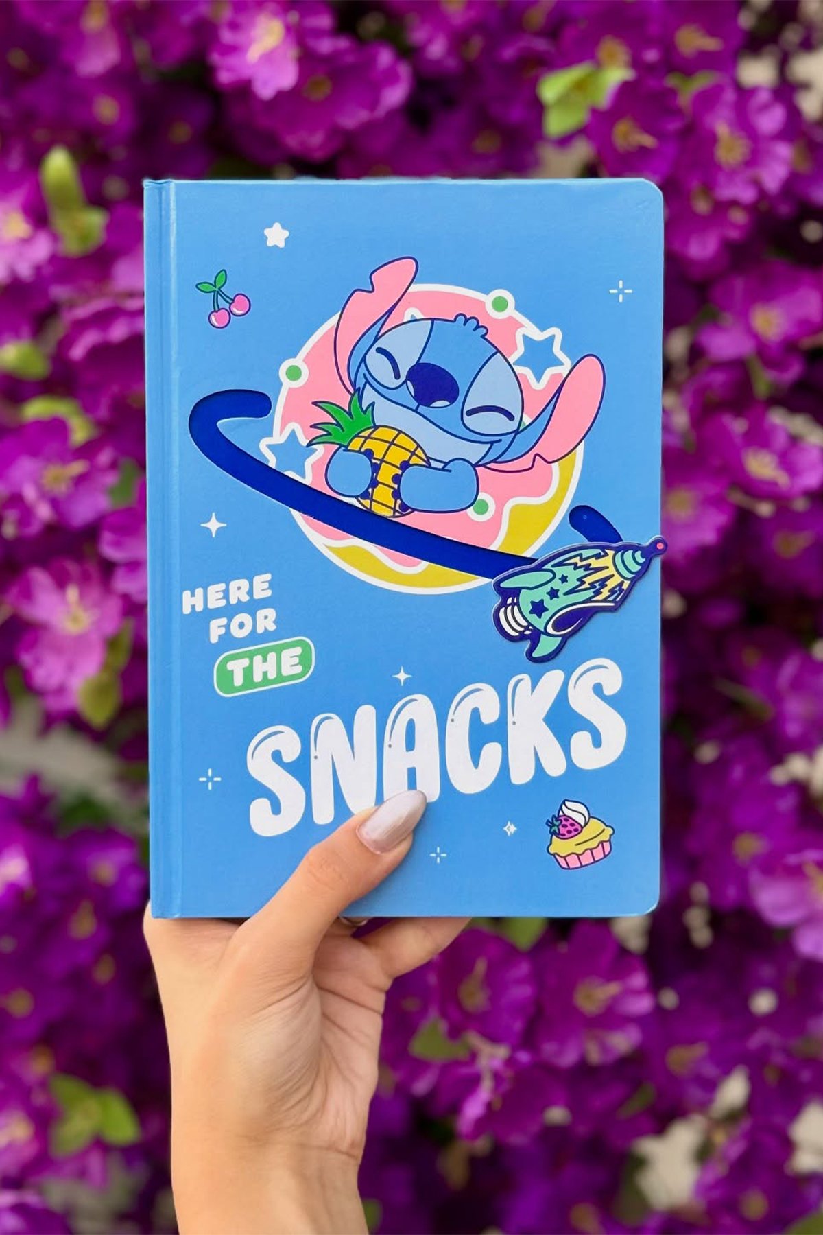 Disney Lilo & Stitch Lisanslı Parti Serisi 80Yp. Uçak Kabartmalı Defter