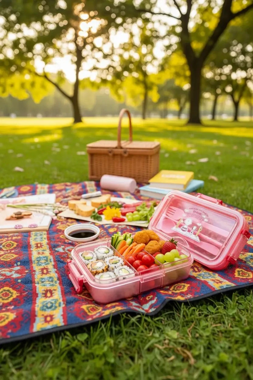 Snoopy Lisanslı Pembe Serisi 2 Katmanlı Beslenme Çantası