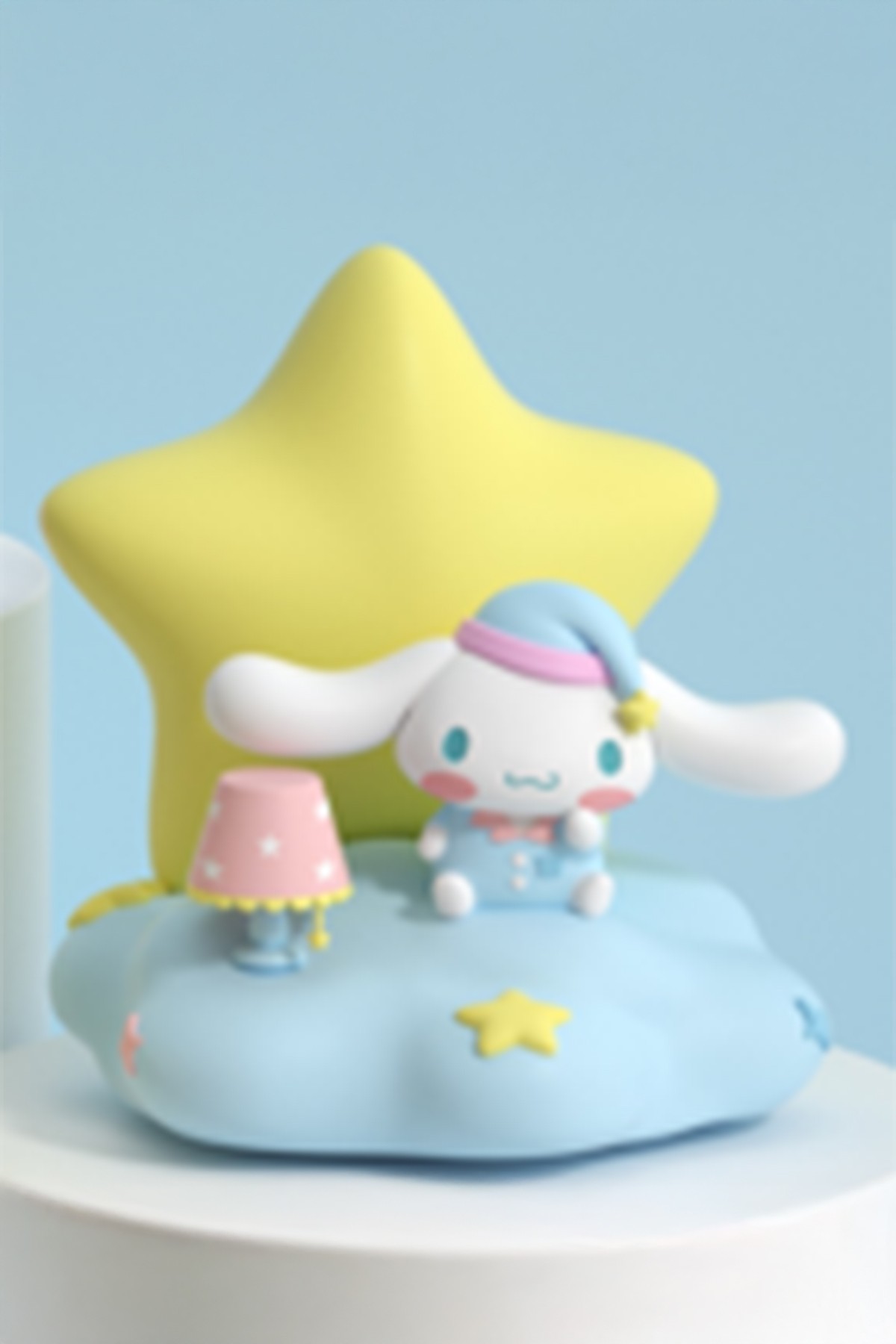 Sanrio Lisanslı Düş Serisi LED Gece Lambası - Cinnamoroll