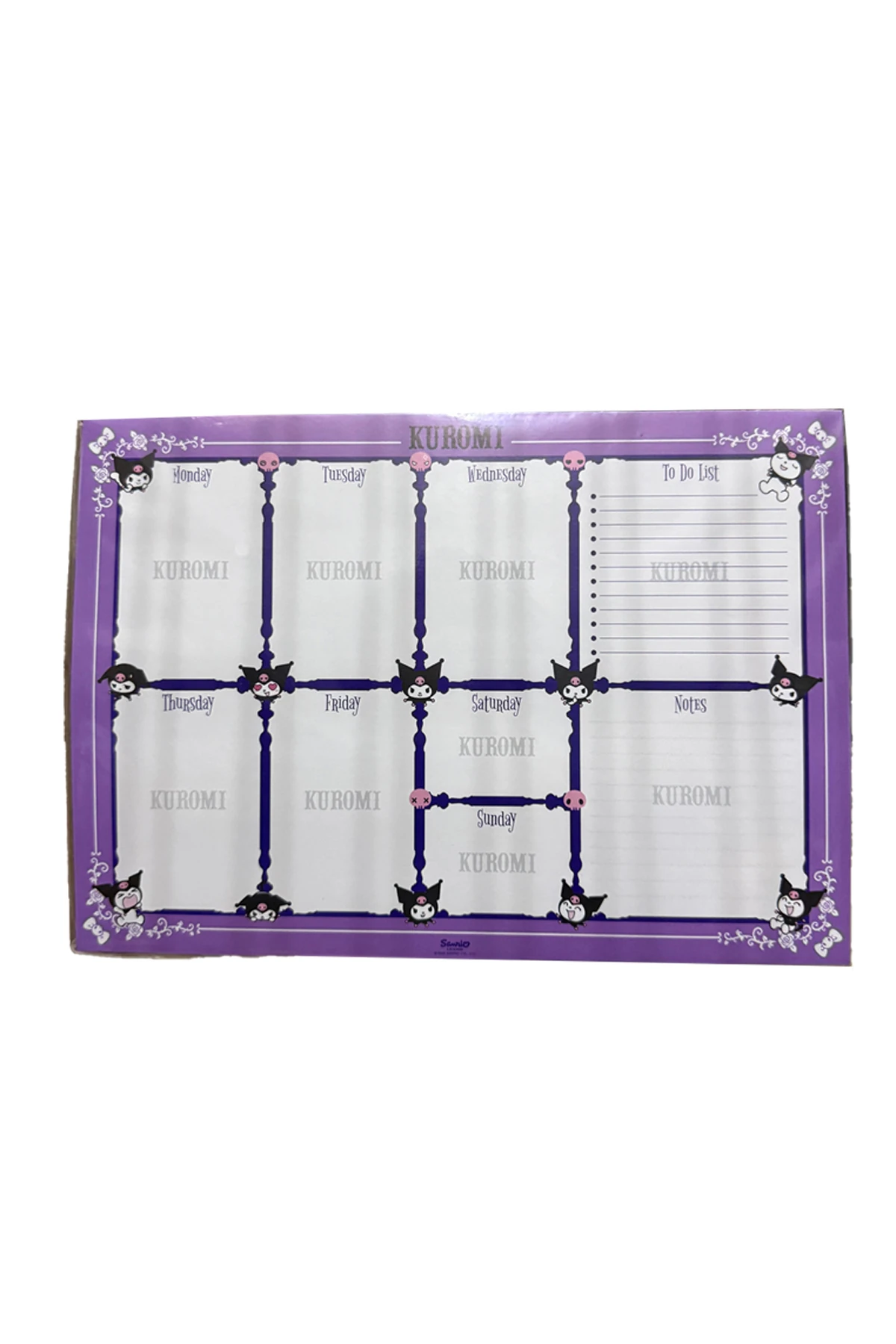 Sanrio Lisanslı A4 Planlayıcı