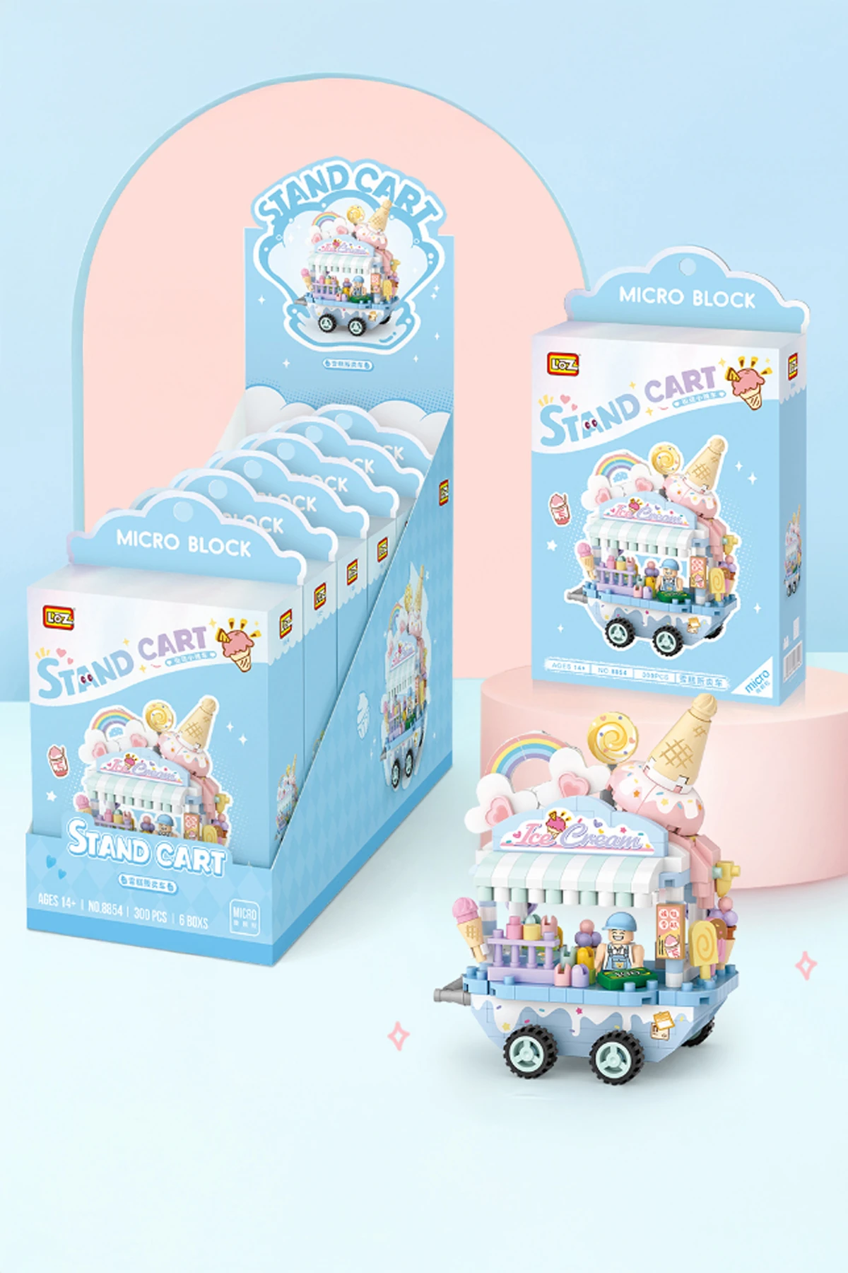 Seyyar Araba Serisi Oyun Bloğu (Dondurmacı)