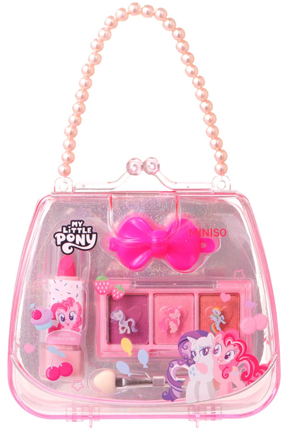 My Little Pony Lisanslı Saç Bantlı Çantalı Makyaj Seti