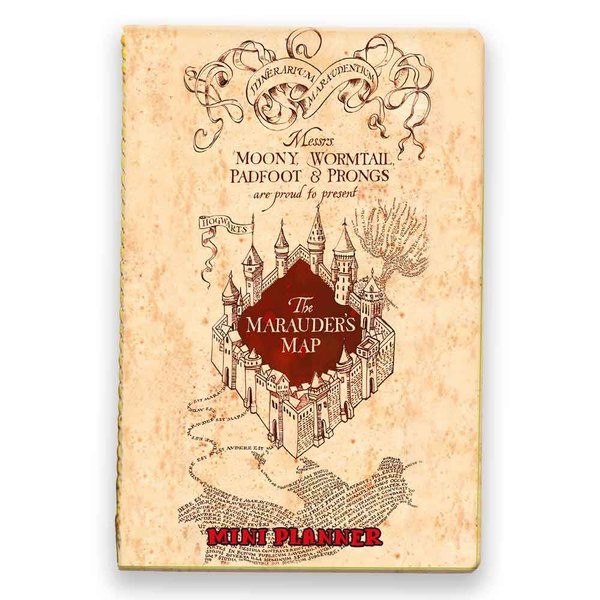 Harry Potter Mini Planlayıcı Çapulcu Haritası