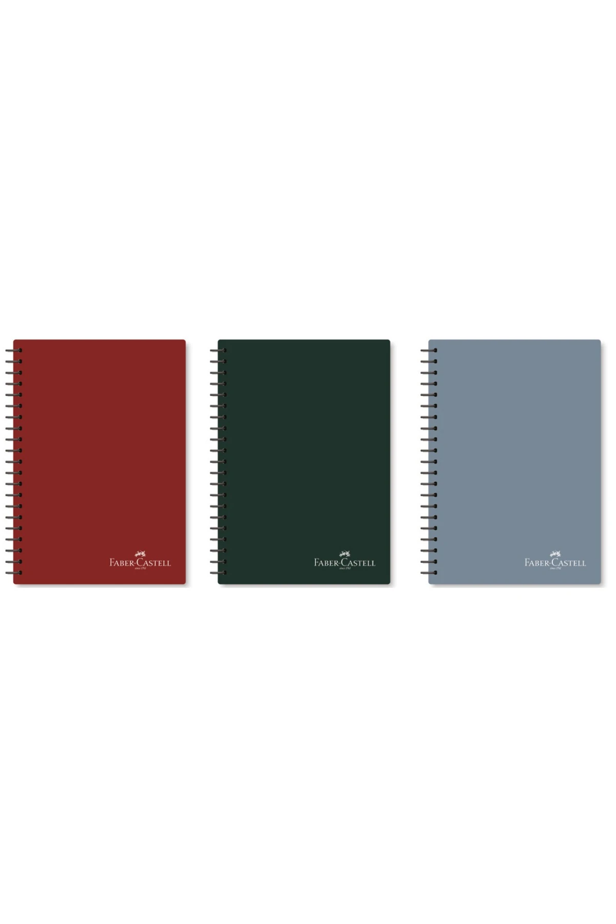 FaberCastell PP Koyu Renkler Defter, 100 Yaprak, Çizgili