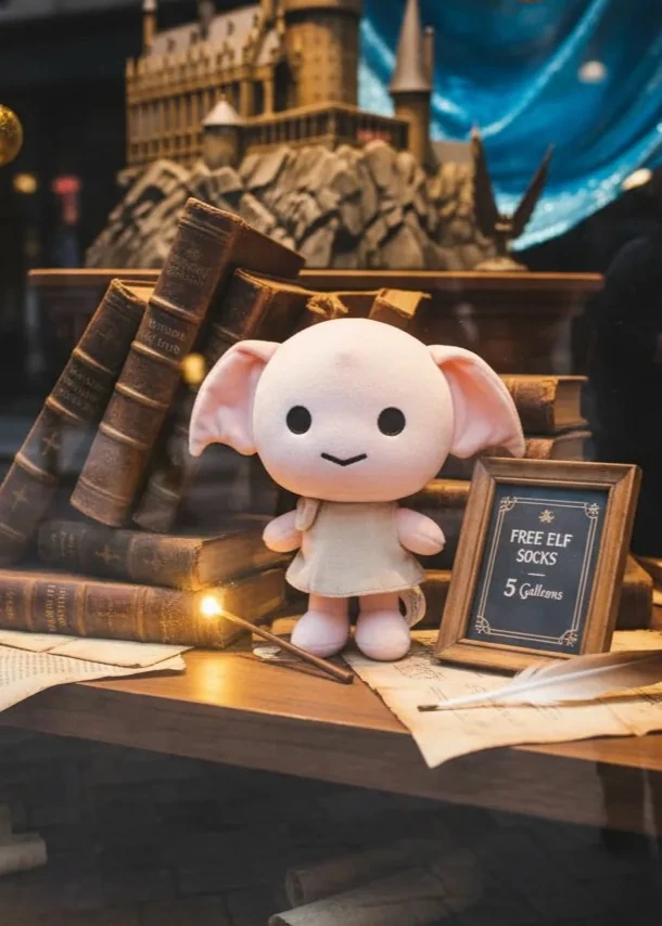 Harry Potter Lisanslı Peluş Oyuncak (Dobby)
