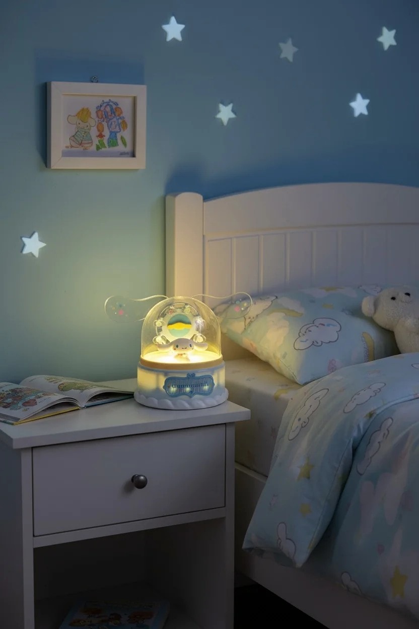 Sanrio Lisanslı Cinnamoroll Gece Lambası