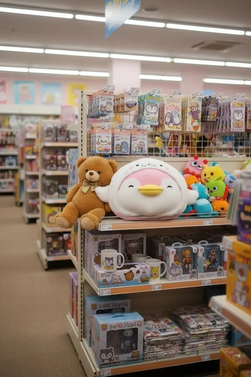 Okyanusun Sevimli Kahramanı Pembe Pendy Peluş Yastık 33cm