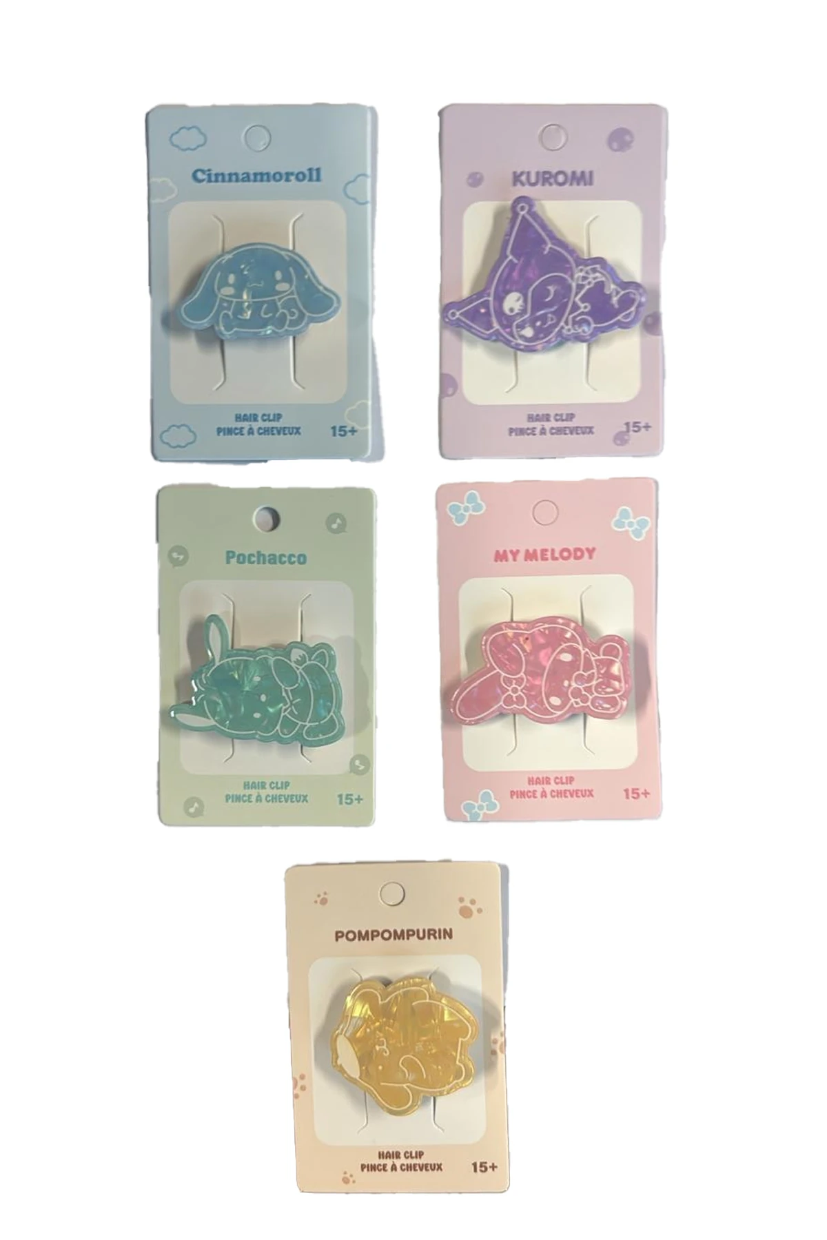 Hello Kitty Lisanslı Kabuklu Saç Tokası