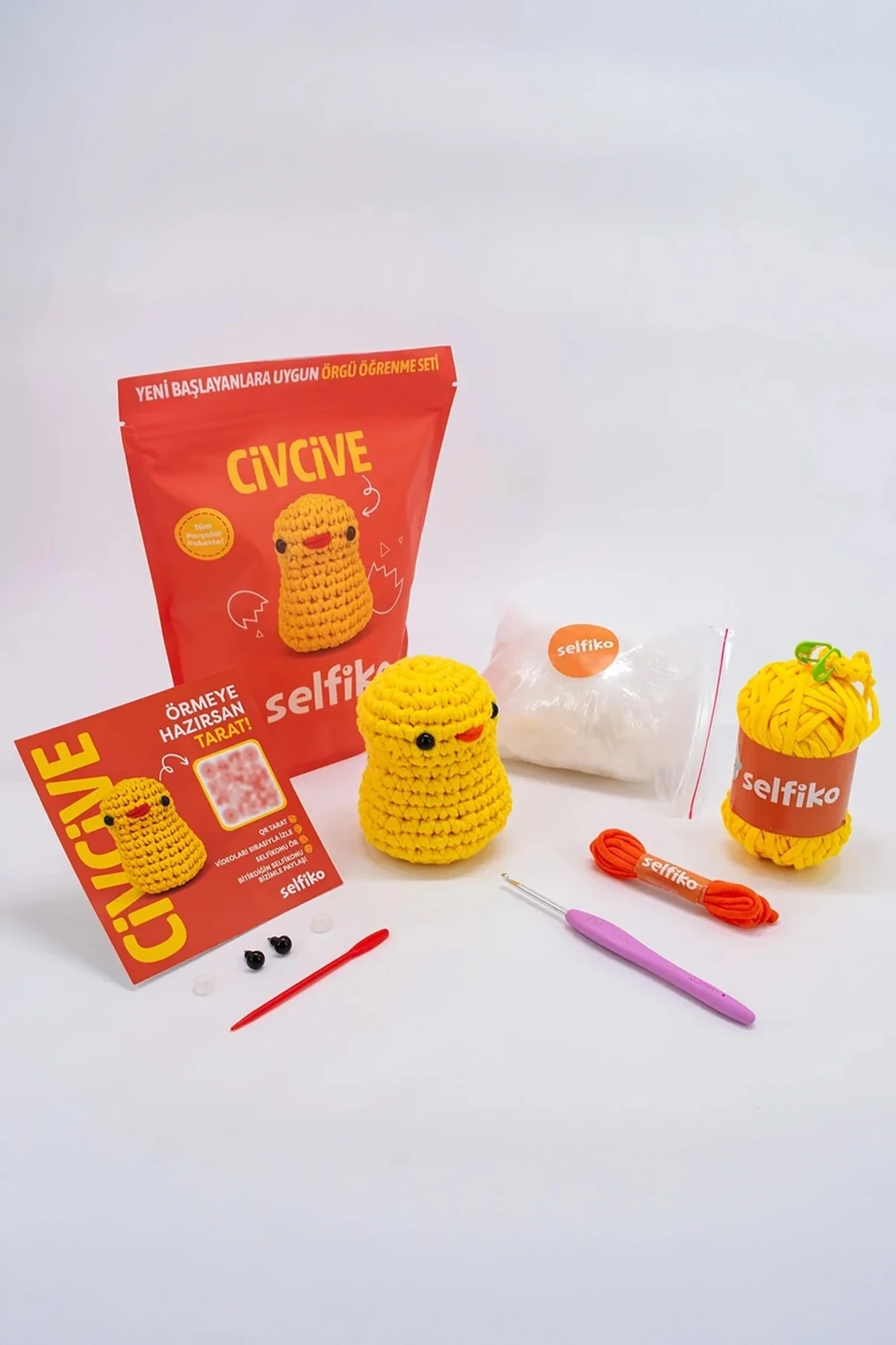 Civcive Örgü İpi Seti