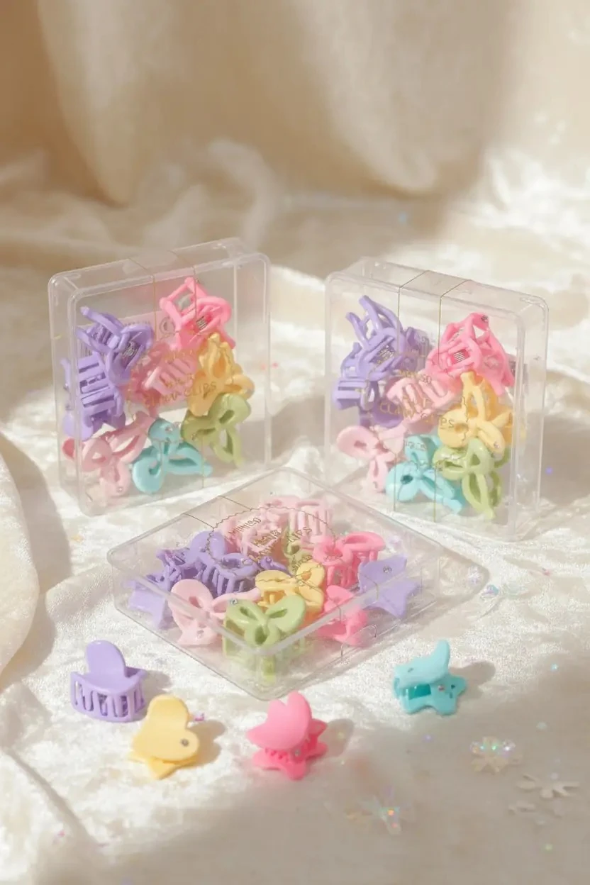 Miniso Lisanslı Saç Tokası 8li Set – Günlük Kompakt Şık Saç Aksesuarı