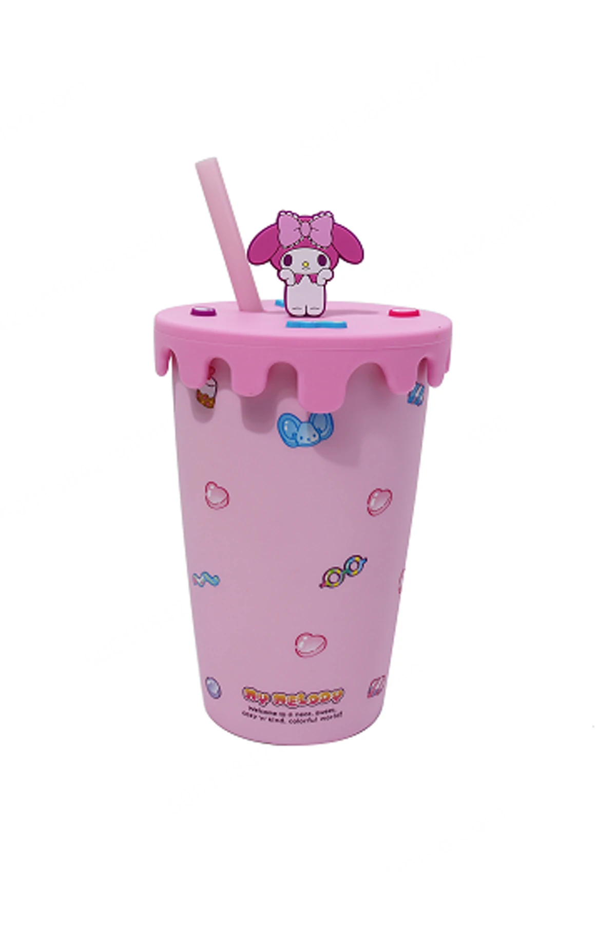 Sanrio Lisanslı My Melody Pipetli Fincan – Kapaklı Tasarım