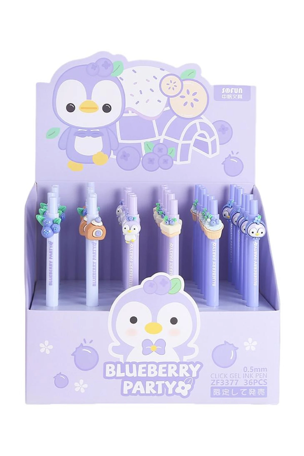 Mini family Serisi Penpen Figürlü Tükenmez Kalem (0.5 mm, Siyah)