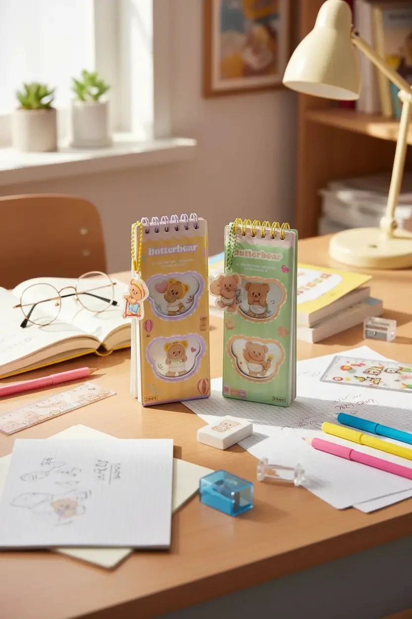 Butterbear Serisi Stres Giderici Not Defteri