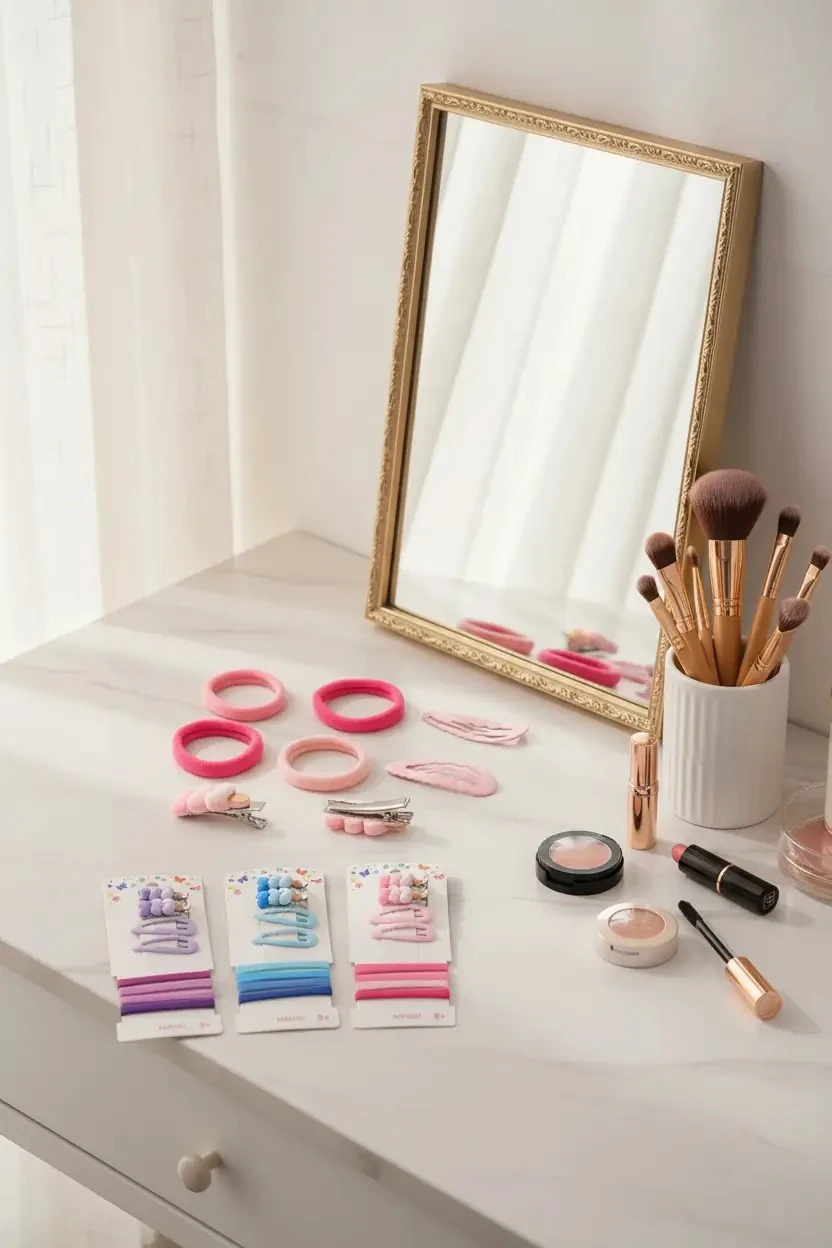 Gradyan Renkli 8'li Saç Toka Seti - Renkli ve Şık Stil