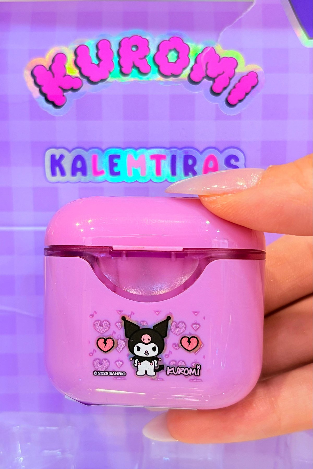 Timon Kuromi  - My Melody -  Cinnamoroll Çift Bıçaklı Kalemtıraş