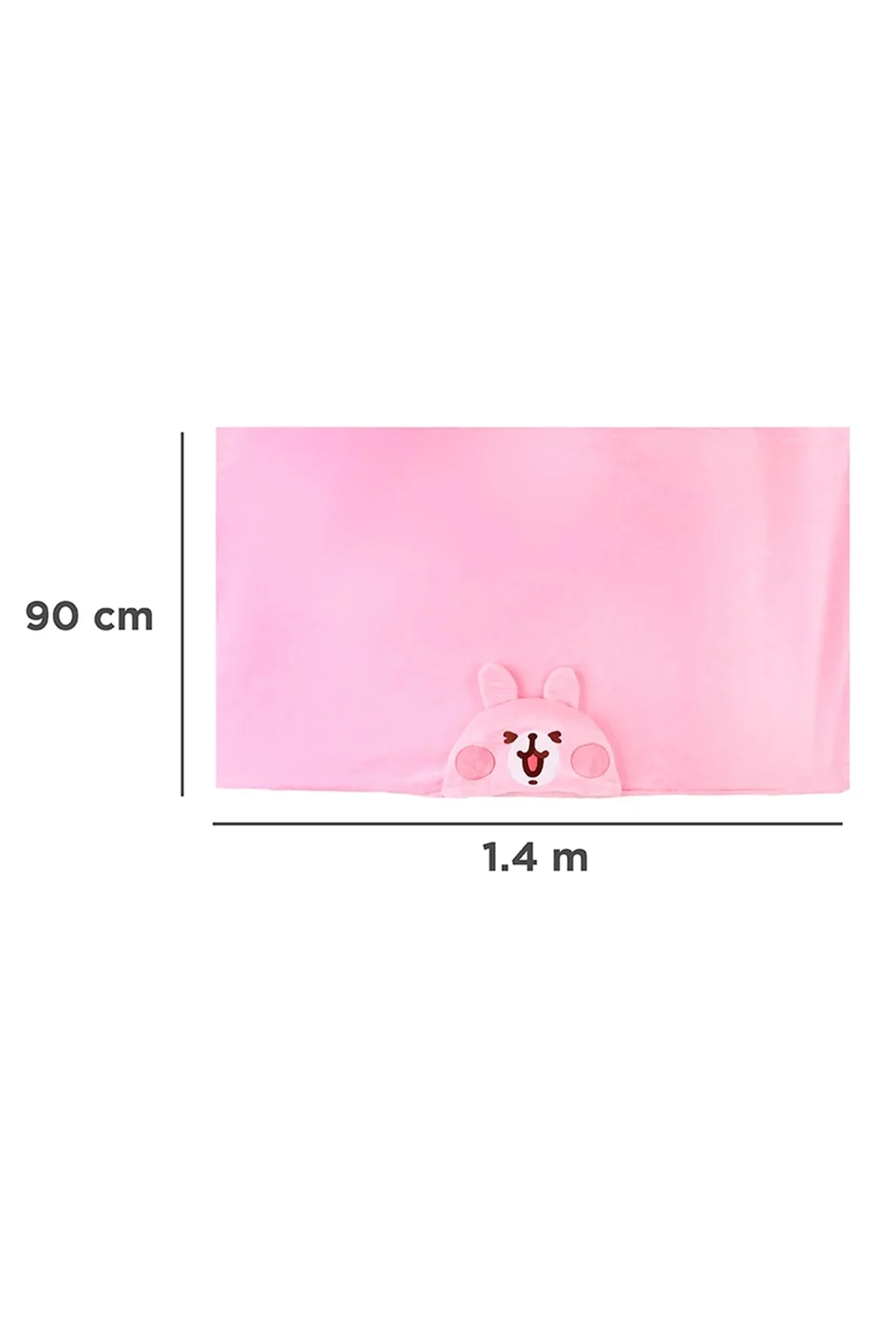 Küçük Hayvan Koleksiyonu Şapkalı Battaniye