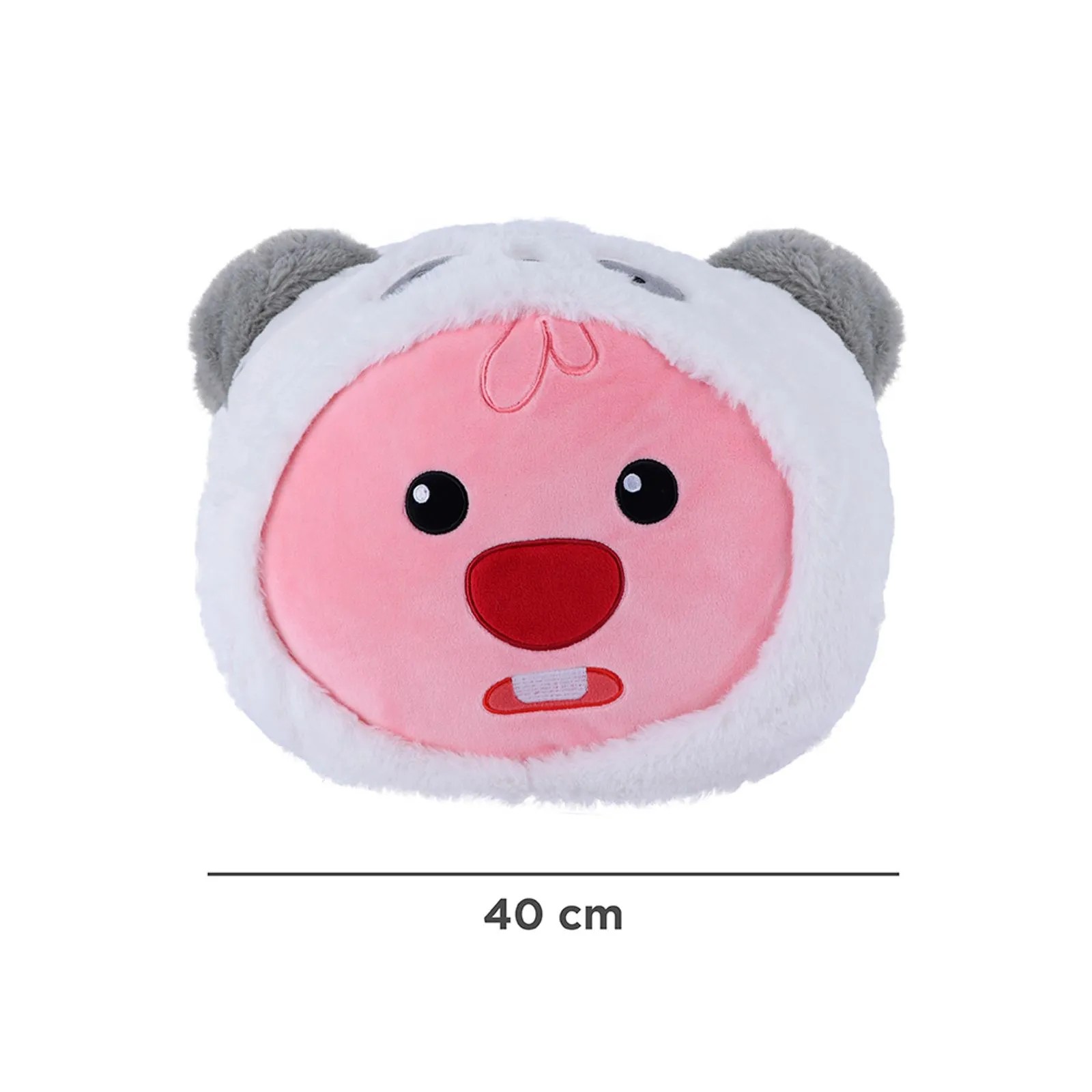 Zanmang Loopy Lisanslı Kostümlü Peluş Yastık (40cm) - Panda