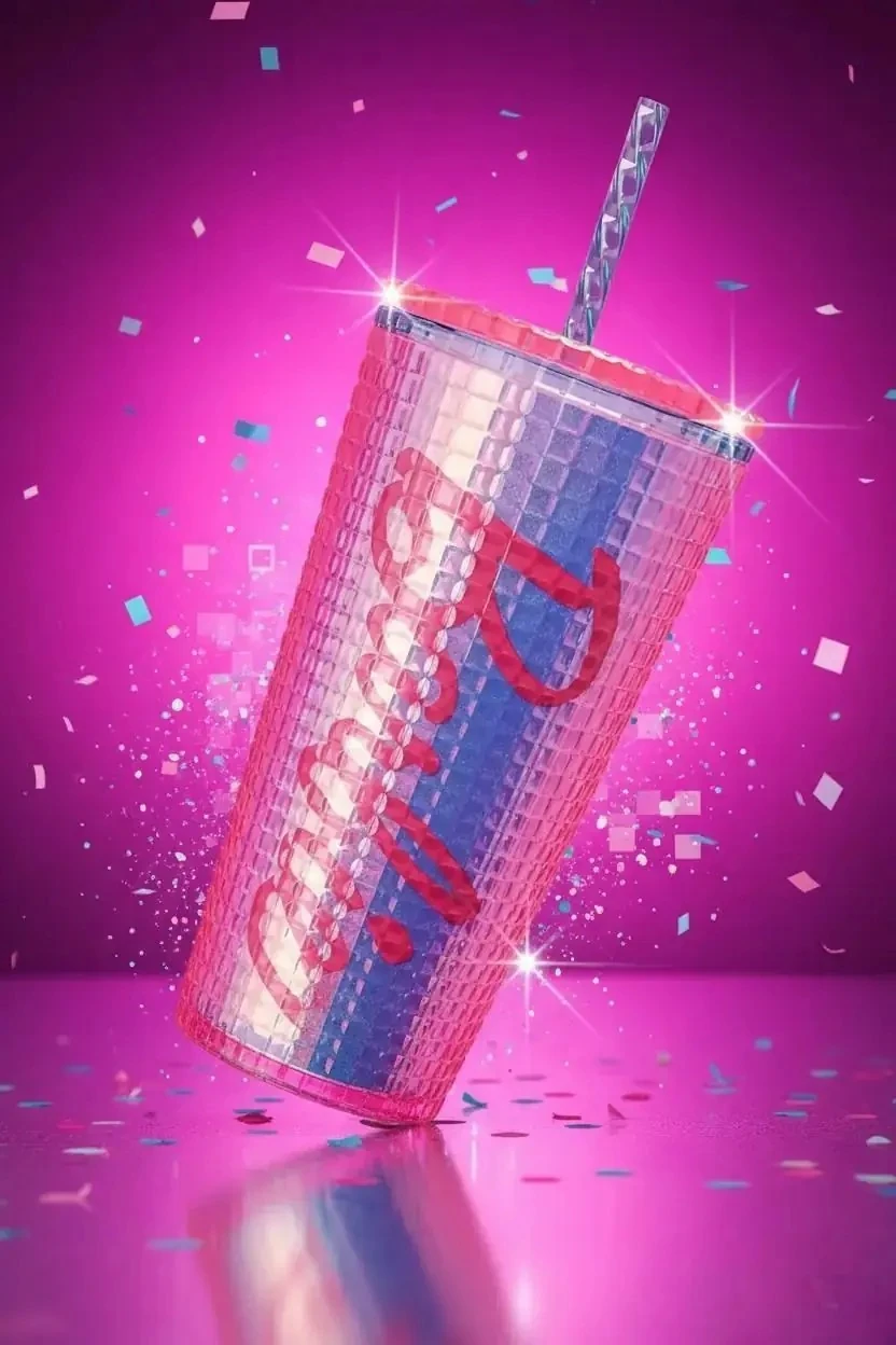 Barbie Lisanslı Çift Cidarlı Pipetli Şişe (775ml)
