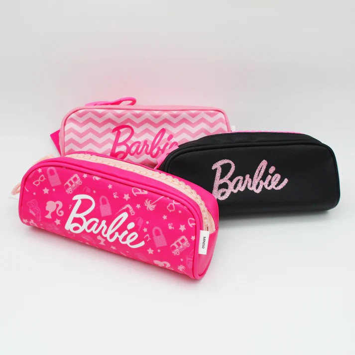 Barbie Lisanslı Büyük Fermuarlı Kalemlik