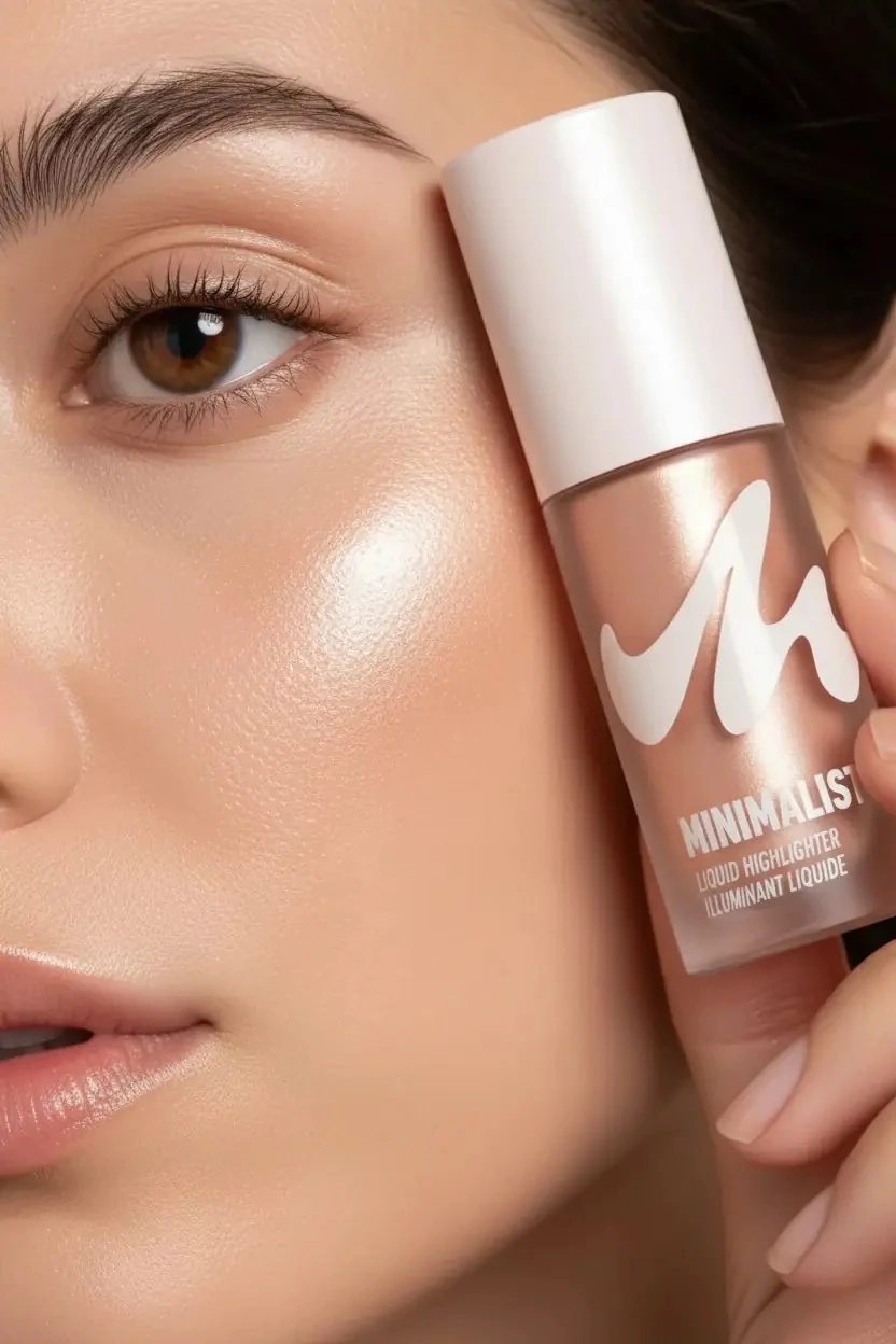 Miniso Lisanslı Minimalist Serisi Likit Aydınlatıcı No 03 Gül Pembesi - Doğal Işıltı Veren ve İnce Yapılı Highlighter