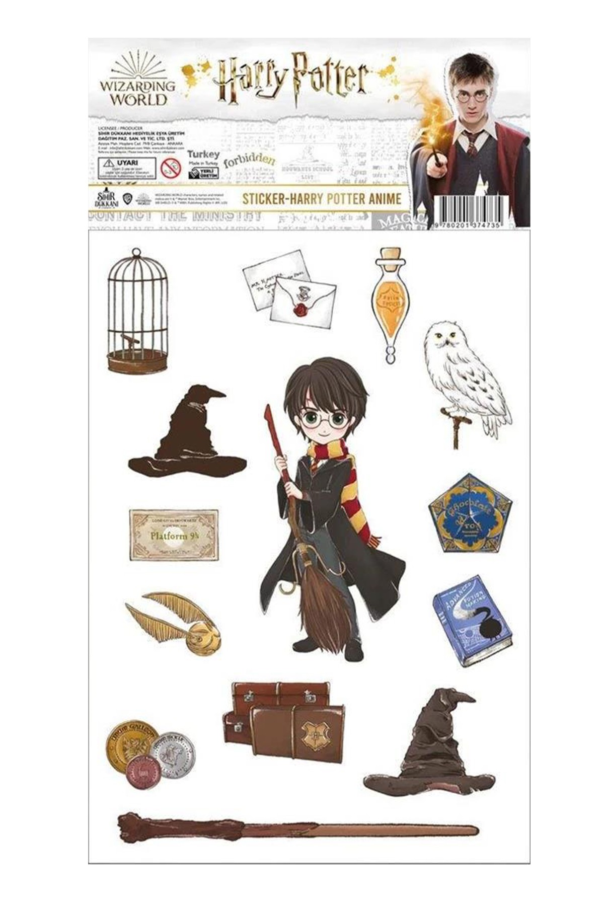 Harry Potter Lisanslı Sticker