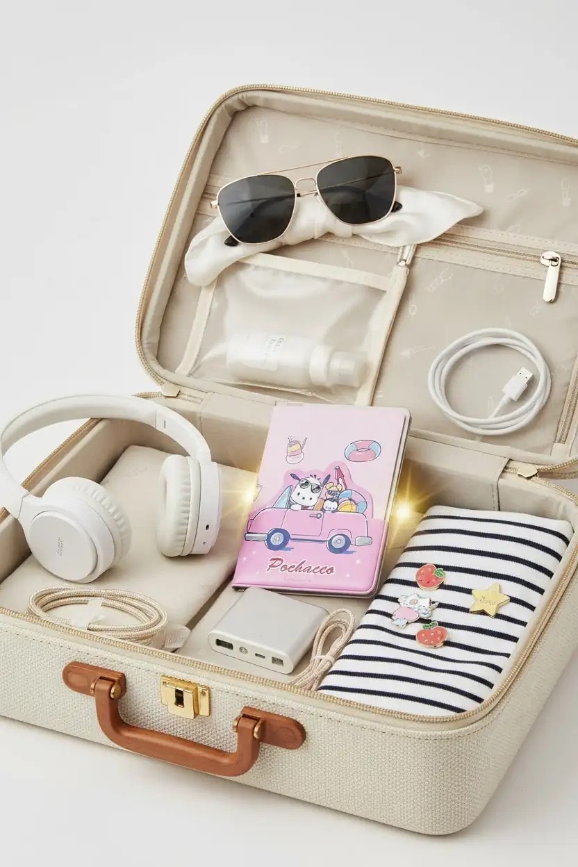 Sanrio Lisanslı Pasaport Kılıfı - Pochacco