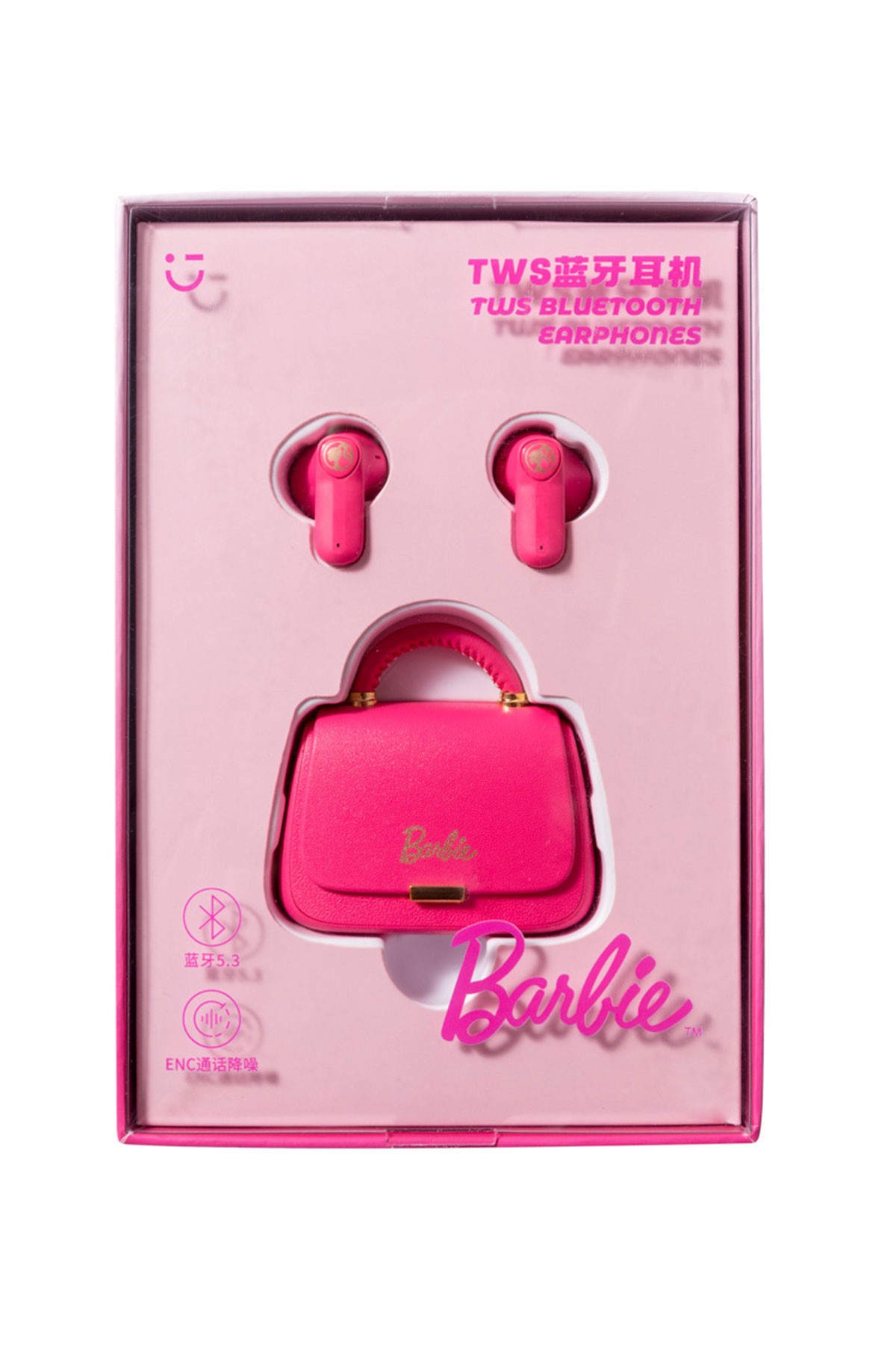 Barbie Lisanslı Çanta Şekilli Kulak İçi Bluetooth Kulaklık