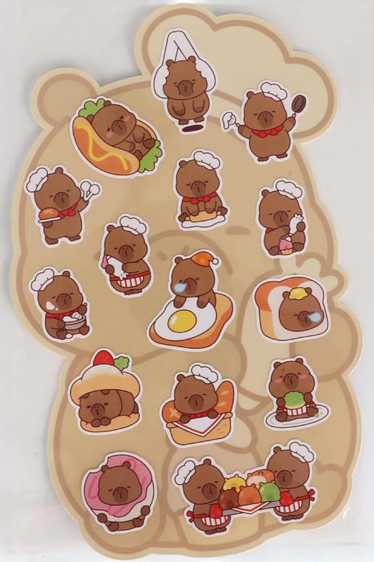 Pişirme Serisi Stickerlar (Mimibara)