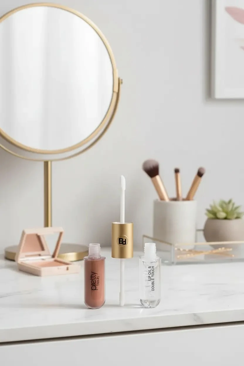 Pretty Beauty Çift Taraflı Mat Ruj & Lip Oil PB-408A-01