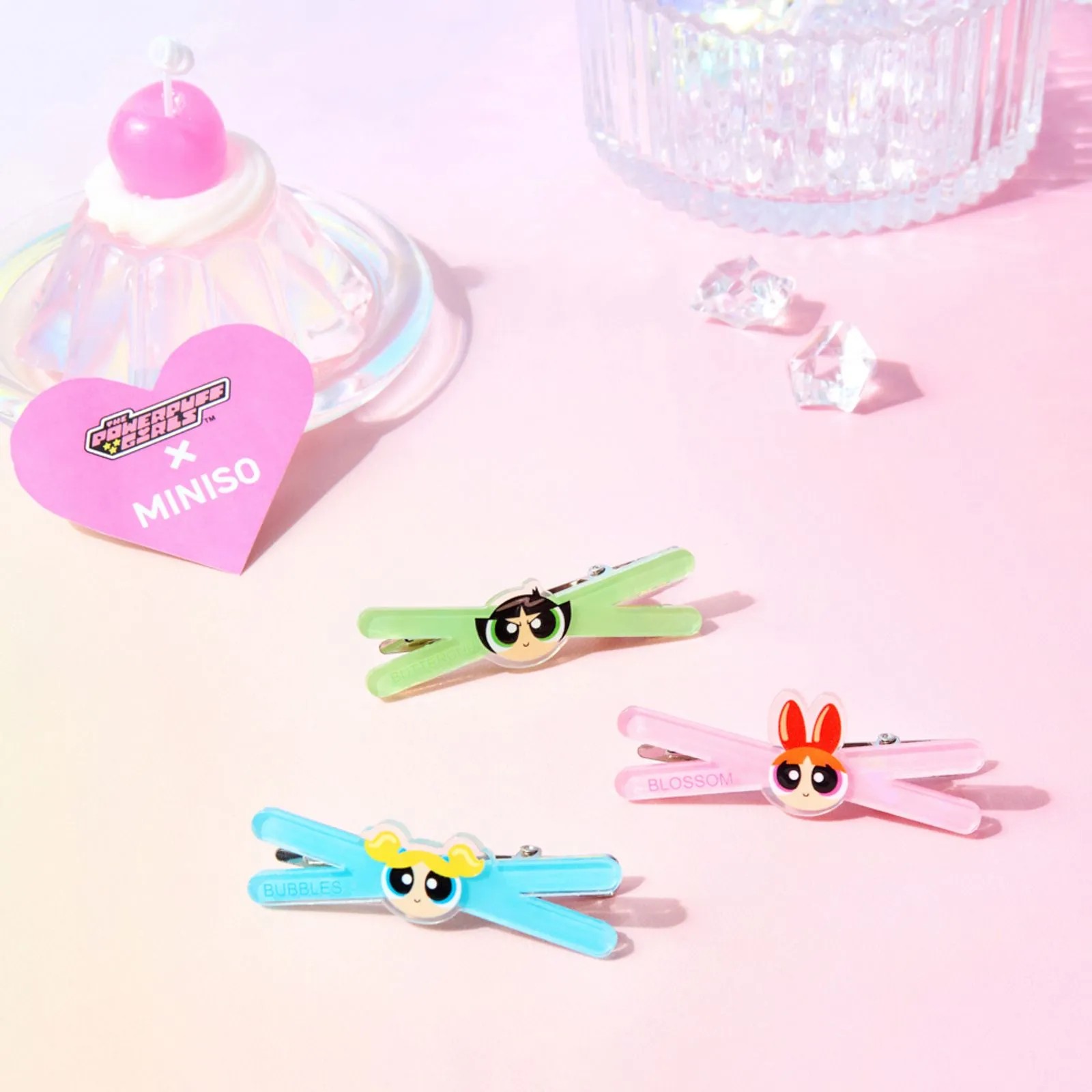 Powerpuff Girls Lisanslı Toka Seti (3 Adet)