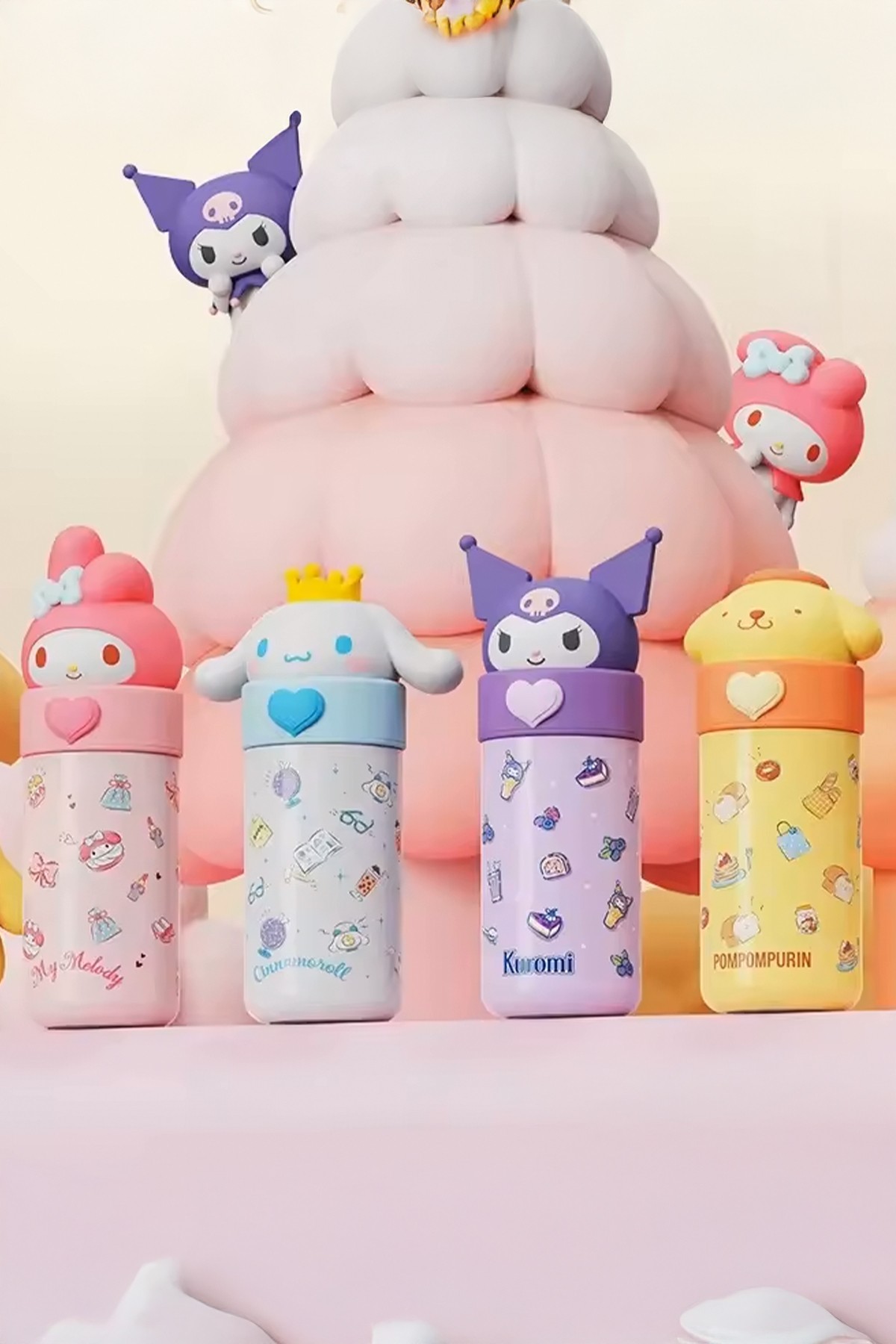 Sanrio Lisanslı Termos (350ml) - Pompompurin