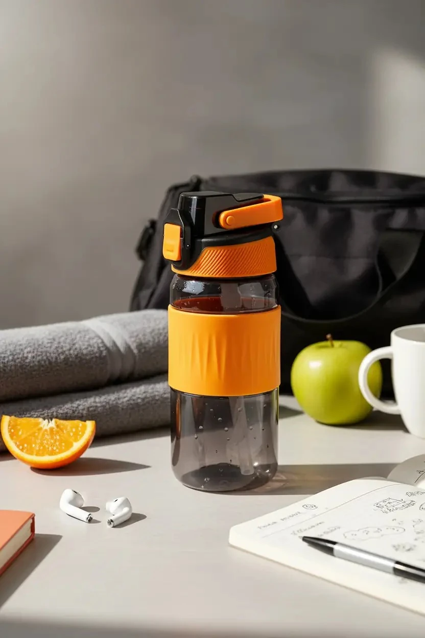 Pinkah Sportif Tritan Matara 540 Ml – Hafif ve Dayanıklı Su Şişesi
