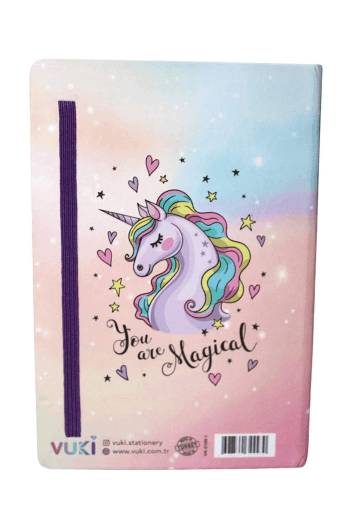 Vuki İpli Defter A5 13*19Cm Unıcorn