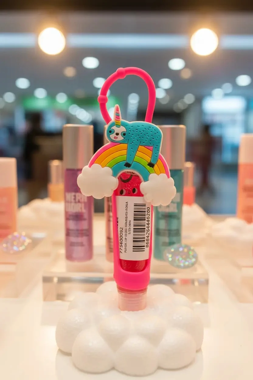 Purgel Lip Gloss - Gökkuşağı Koala