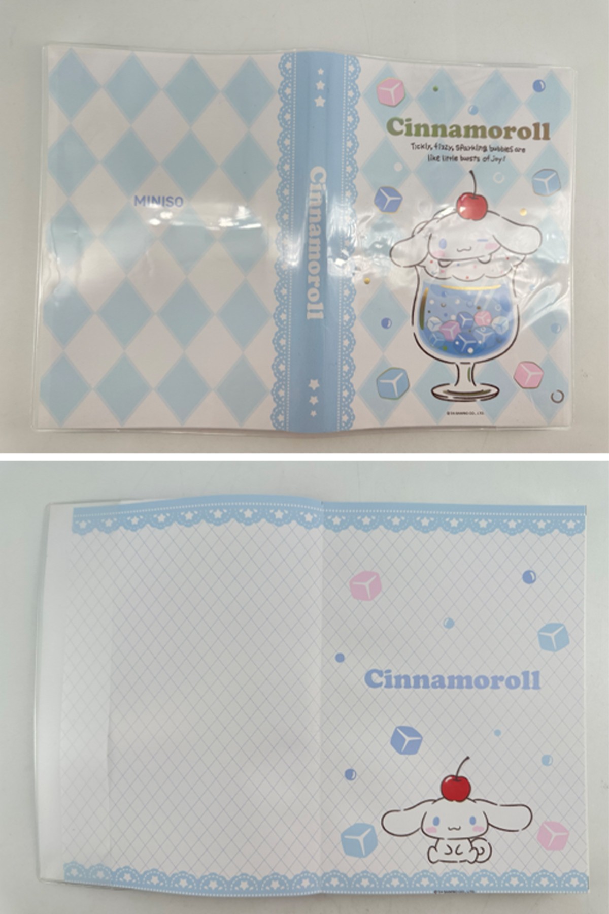 Sanrio Lisanslı Renkli Yaz Serisi Kapaklı A5 Not Defteri - Cinnamoroll