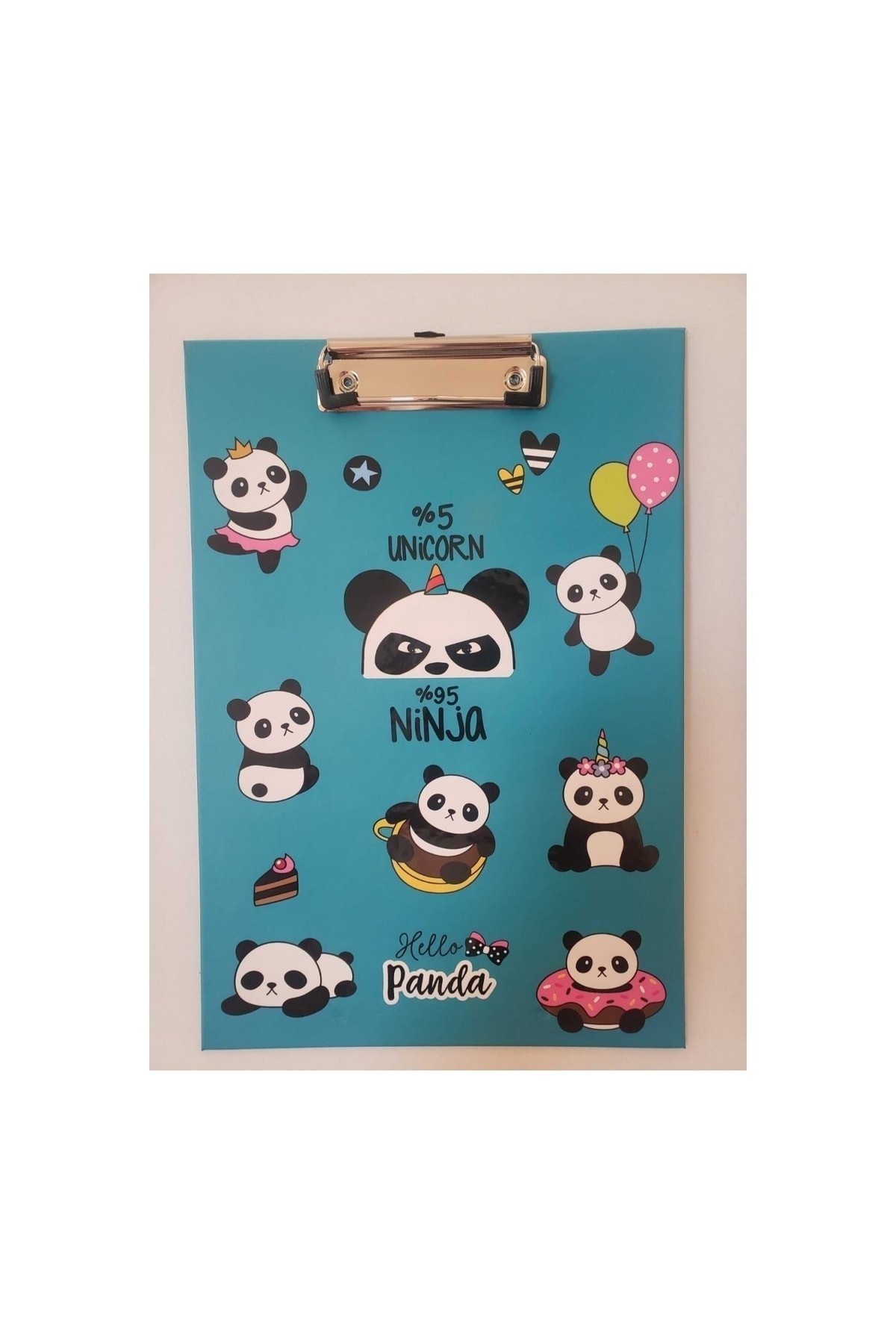 Vuki Panda Desenli Sekreterlik