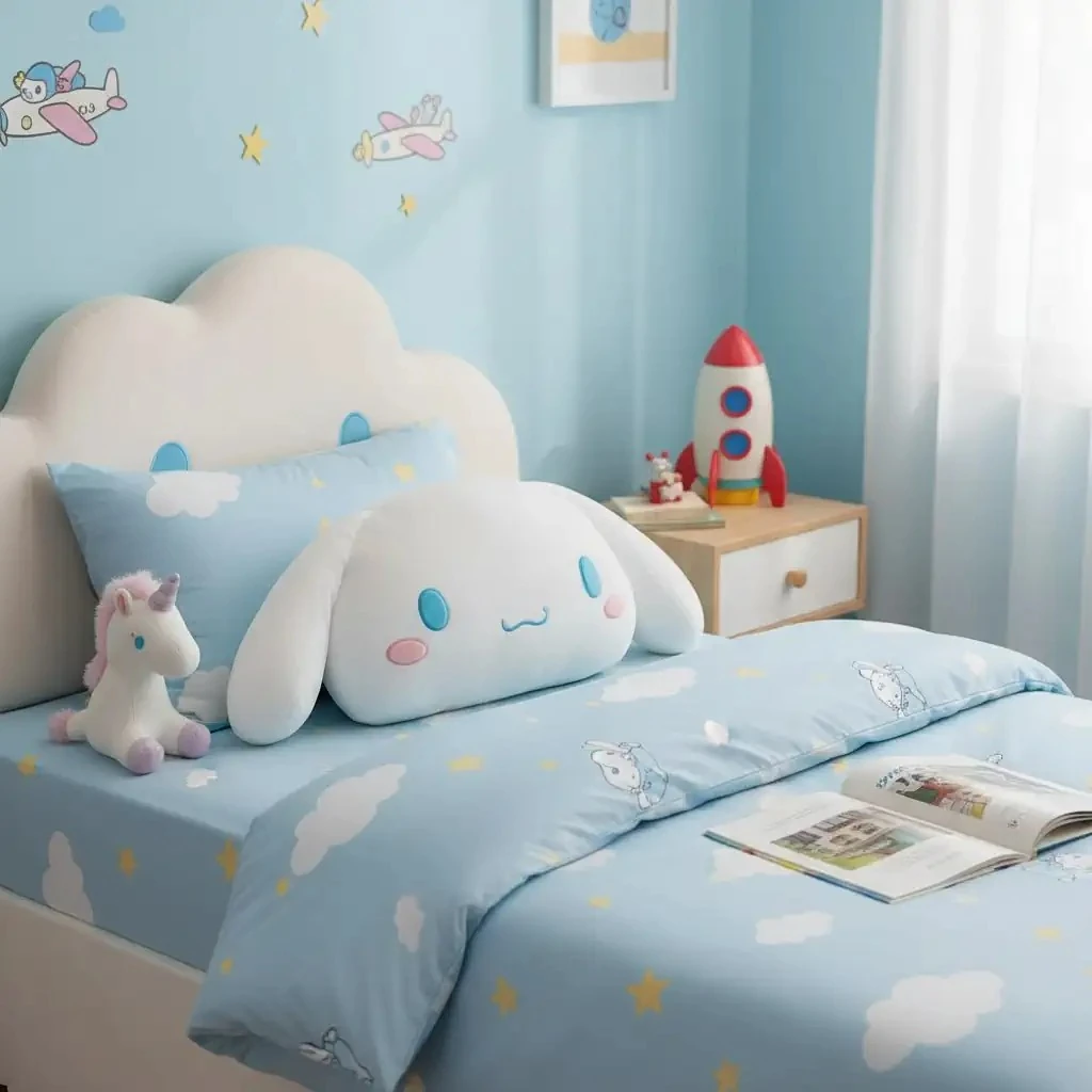 Sanrio Lisanslı Cinnamoroll Peluş Yastık 38Cm (Outlet)