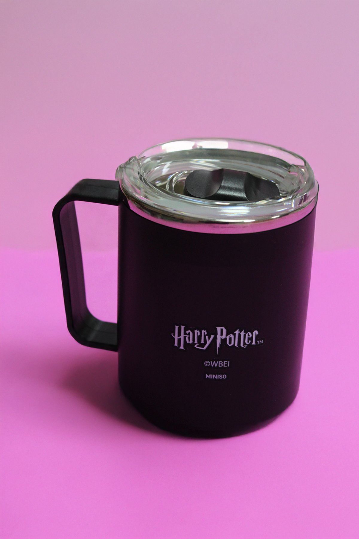 Harry Potter Lisanslı Çelik Bardak (400ml) - Siyah