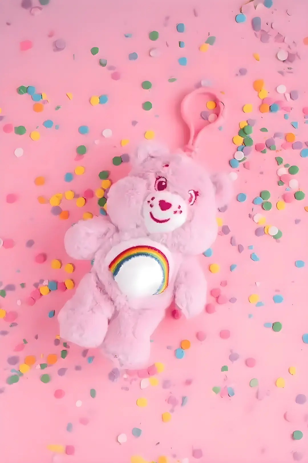Care Bears Lisanslı Peluş Çanta Süsü Anahtarlık (Cheer)