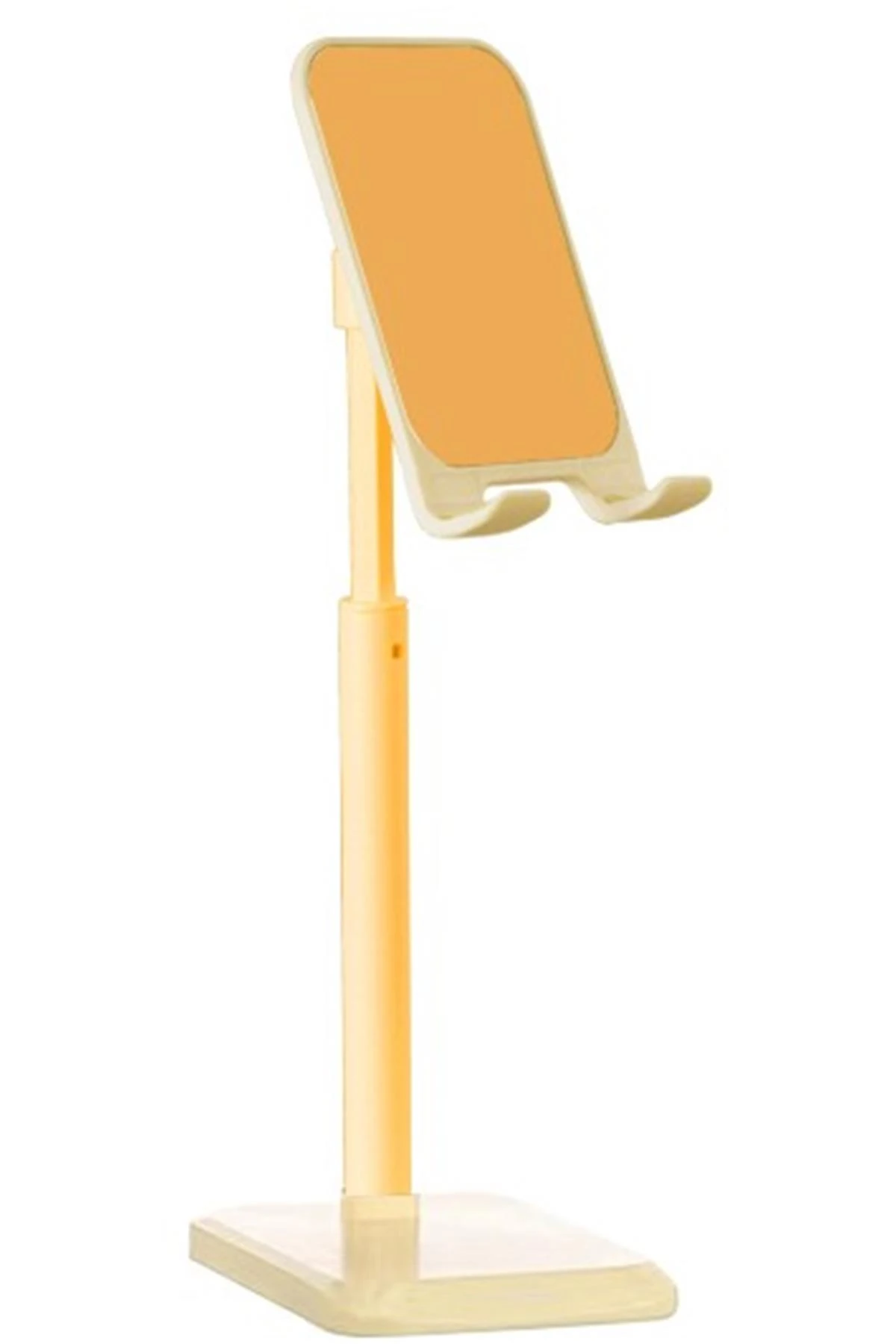 Ayarlanabilir Masa Üstü Telefon Tutucu (Sarı)